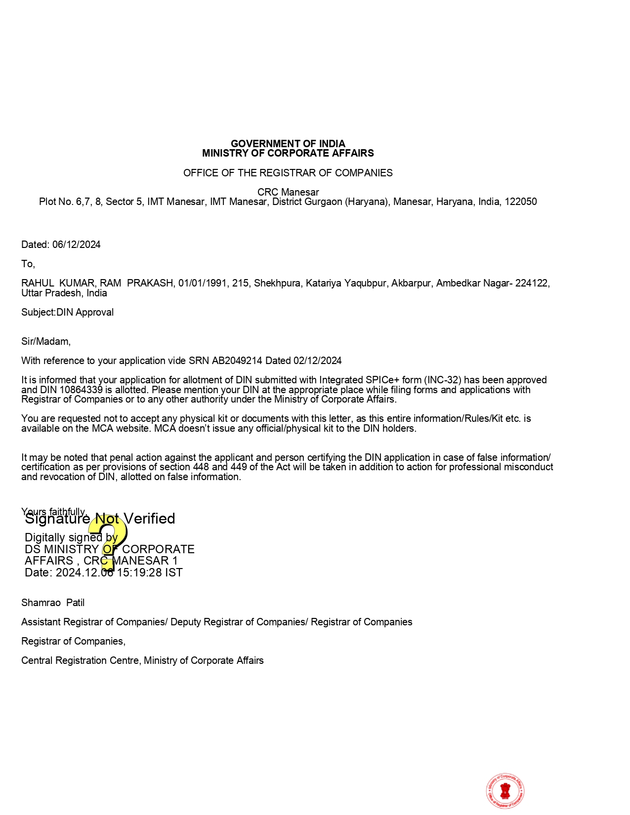 Company Registration